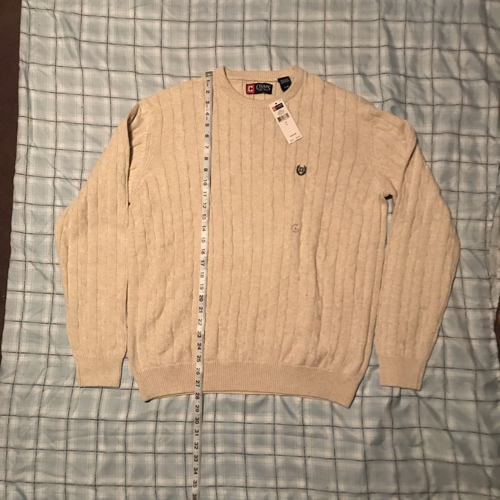 Chaps sweatshirt size Lg